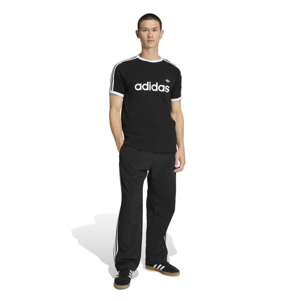 adidas 3-Stripes Loose Tailored Pant - Black