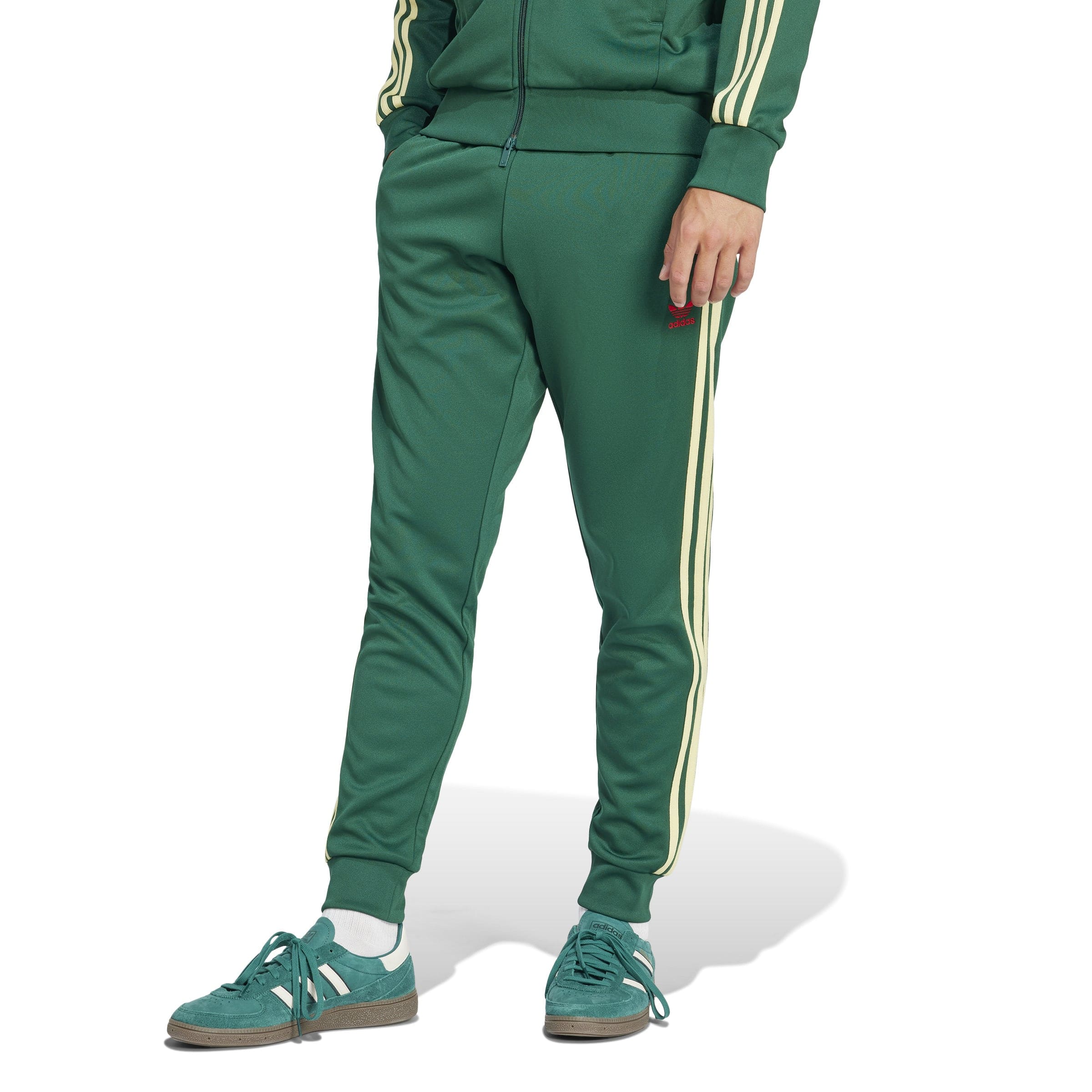 Adidas Adicolor Classics SST Track Pant - Green / Yellow