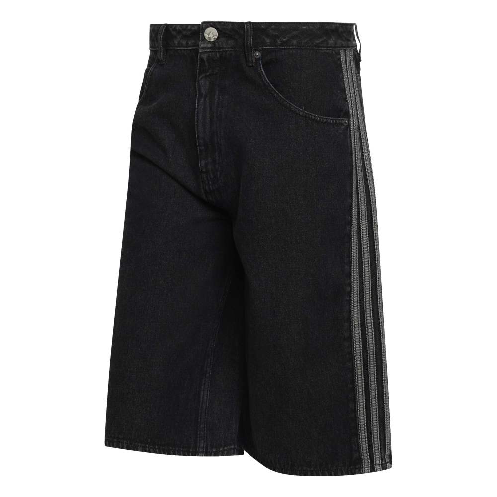 Adidas Firebird Adicolor Denim Shorts - True Black Denim
