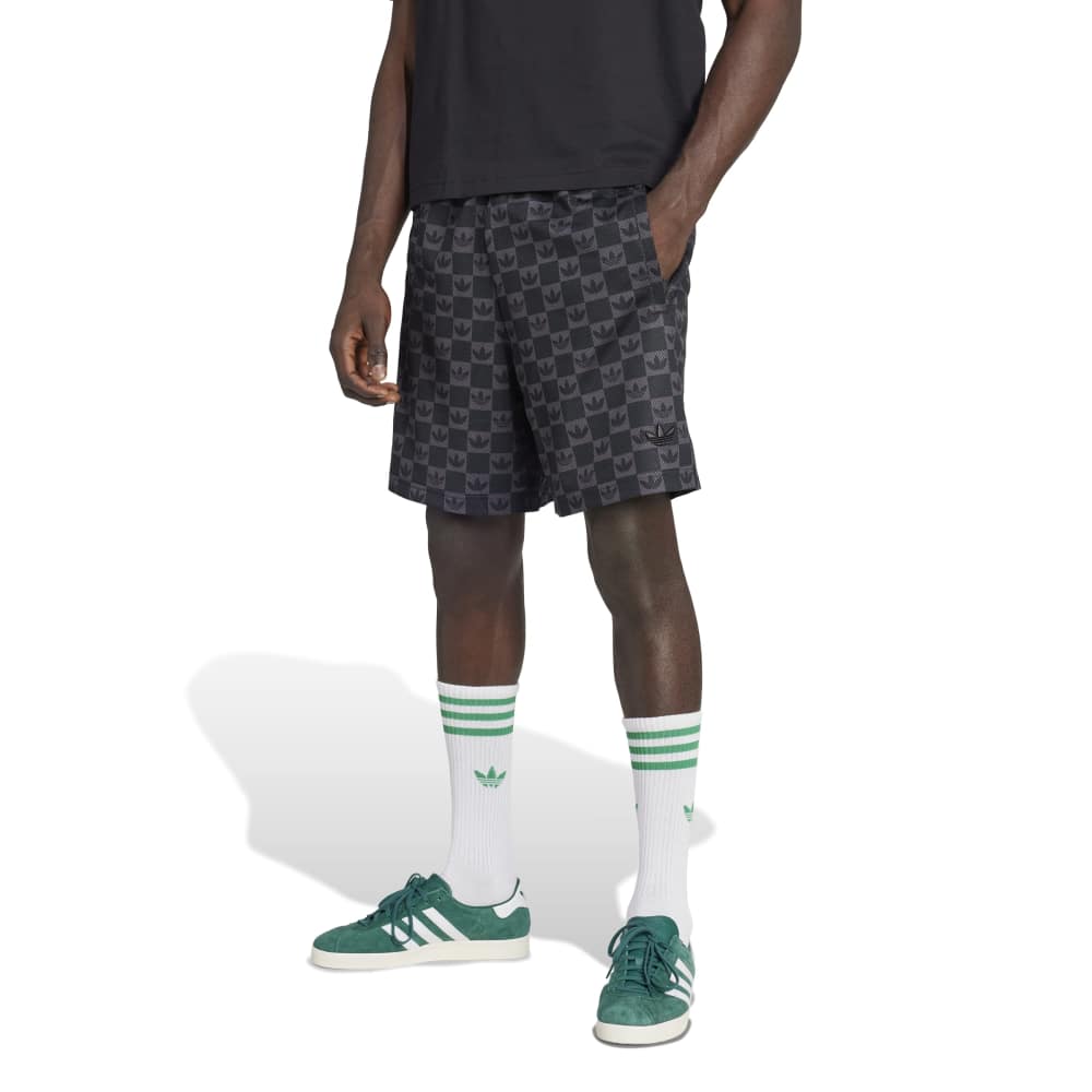 adidas Monogram Regular Mesh Short - Black
