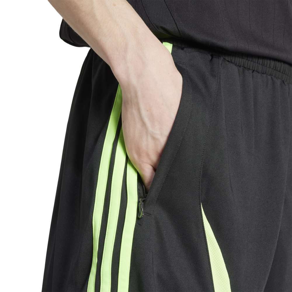 adidas Teamgeist Adicolor Shorts - Black / Signal Green