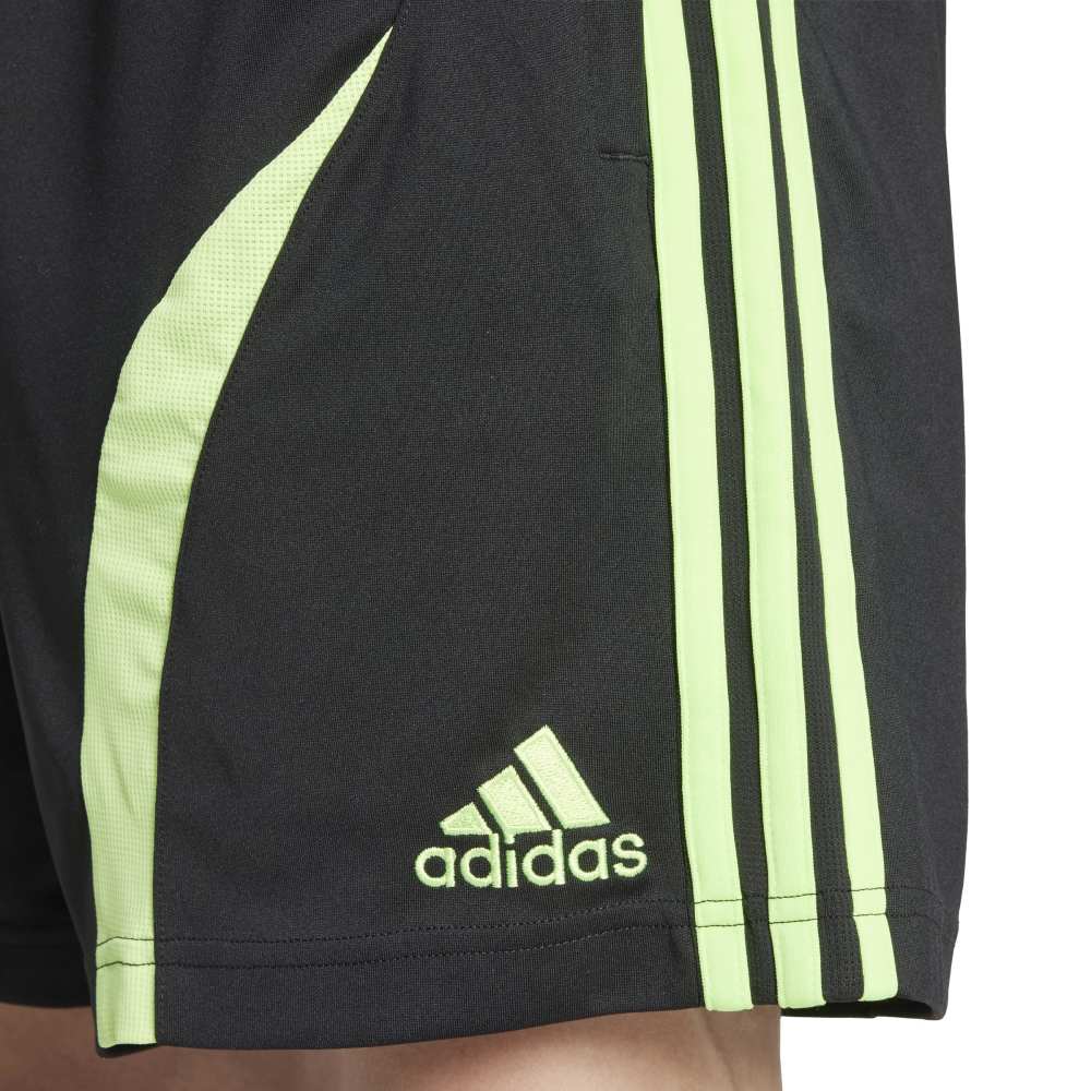 adidas Teamgeist Adicolor Shorts - Black / Signal Green