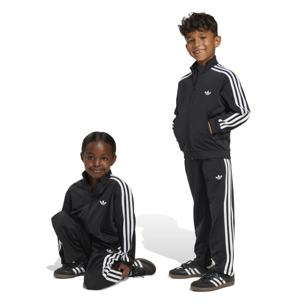 adidas Children's Firebird Tracksuit - Black