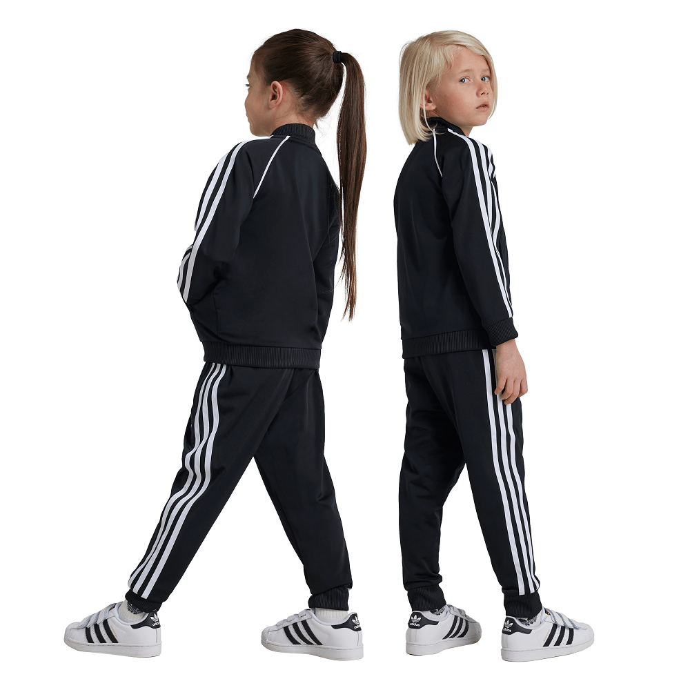 adidas Childrens SST Tracksuit - Black