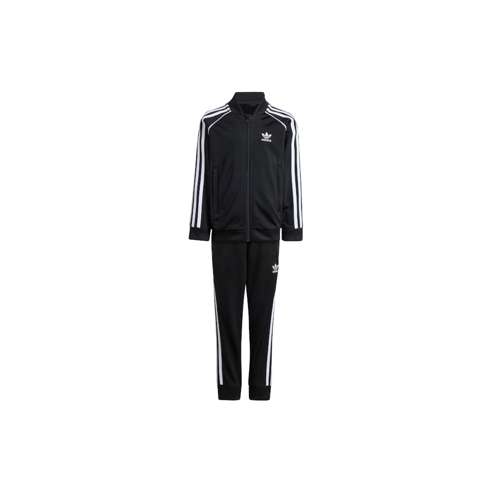 adidas Childrens SST Tracksuit - Black