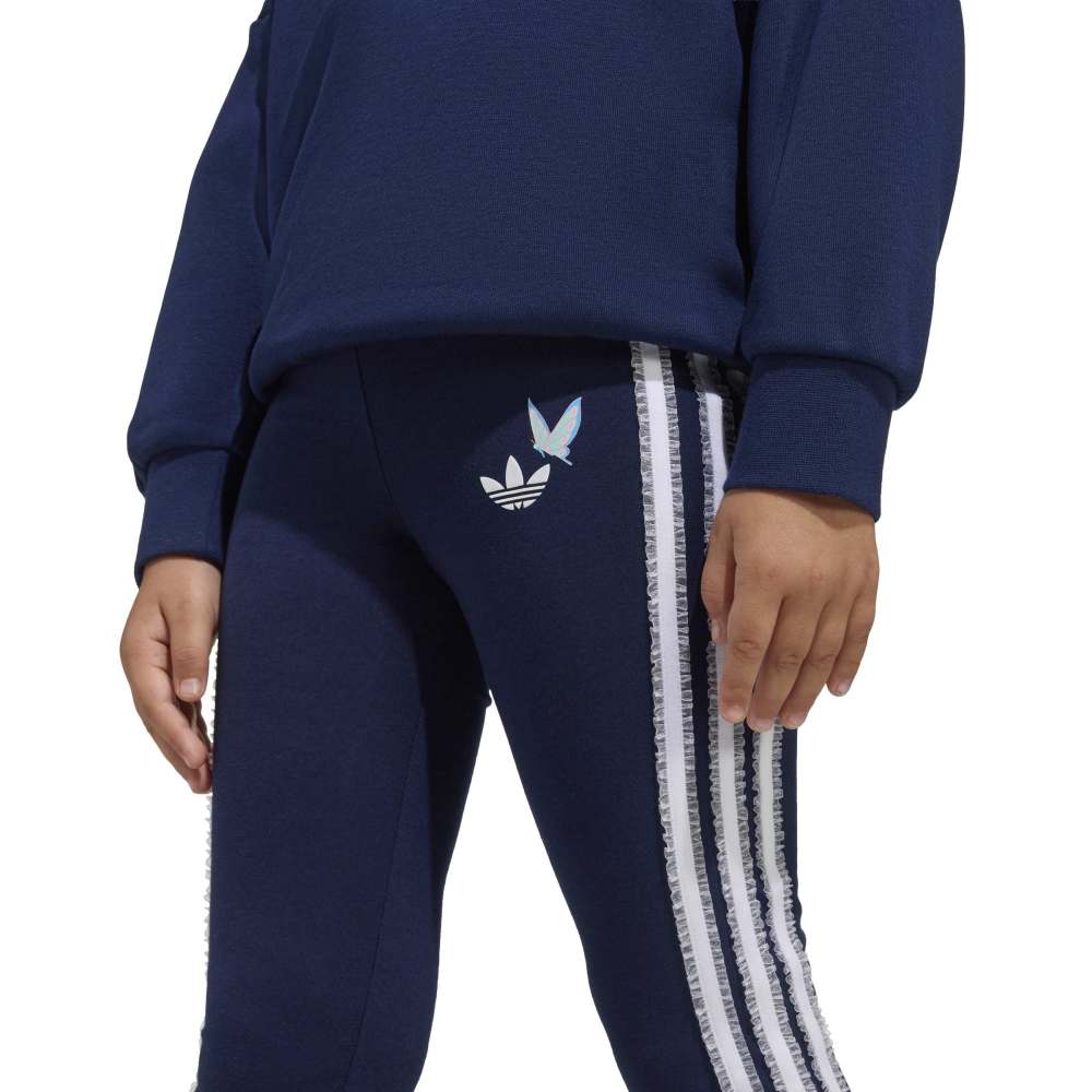 adidas Childrens Disney Crew Flared Leggings Set - Blue