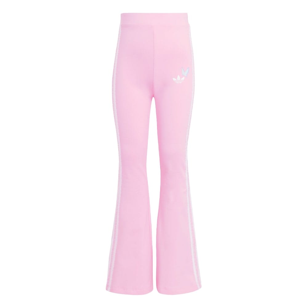 adidas Childrens Disney Crew Flared Leggings Set - Pink