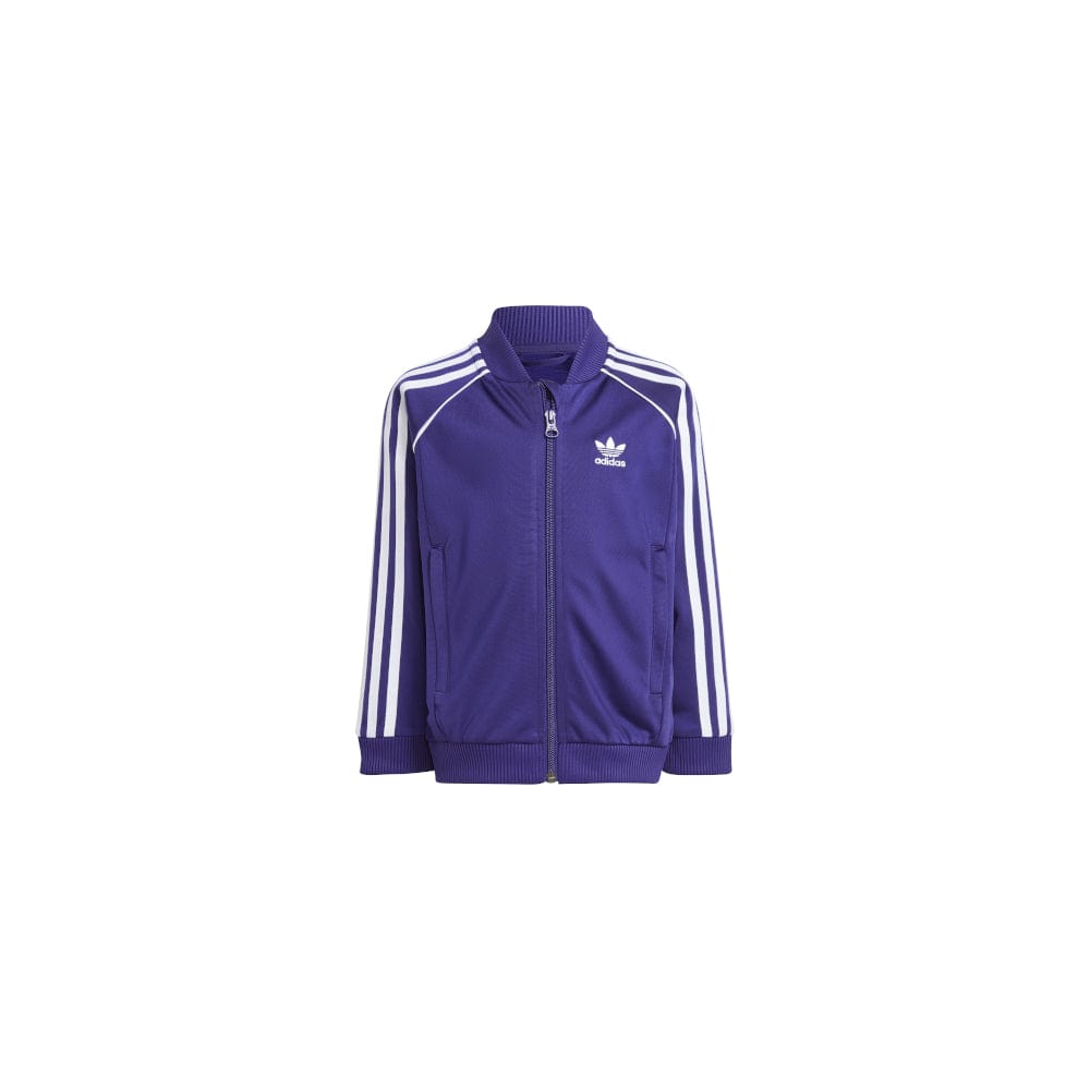 adidas Childrens SST Tracksuit - Purple