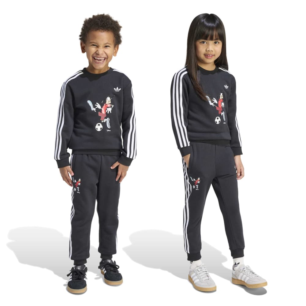 adidas Disney Crew Set - Black / White