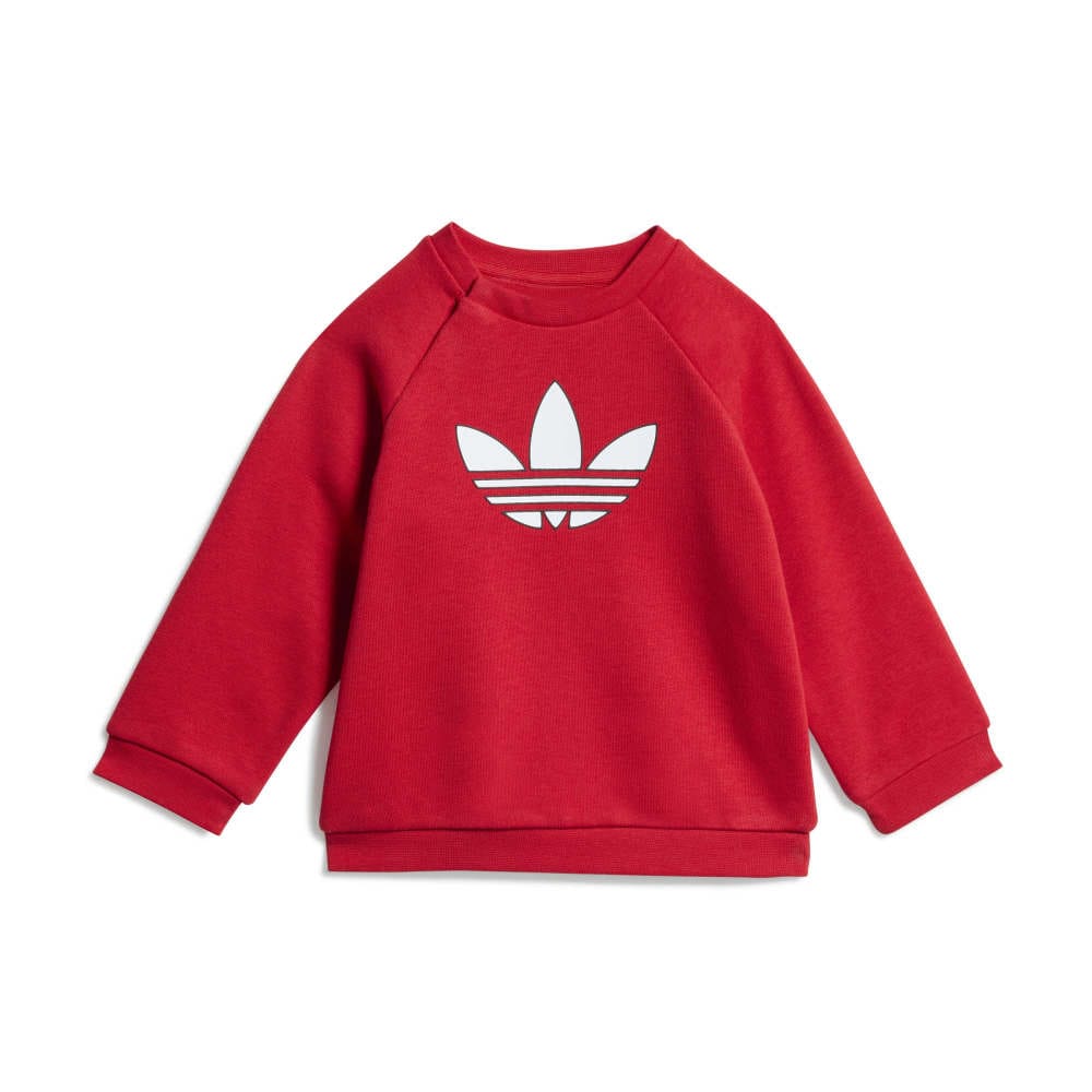 adidas Infants Crew Set  - Better Scarlet / White
