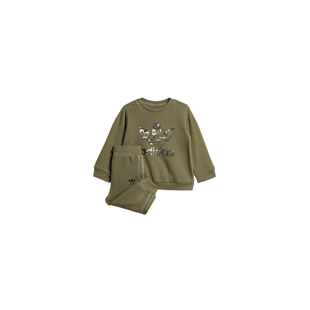 adidas Infants Crew Set - Olive