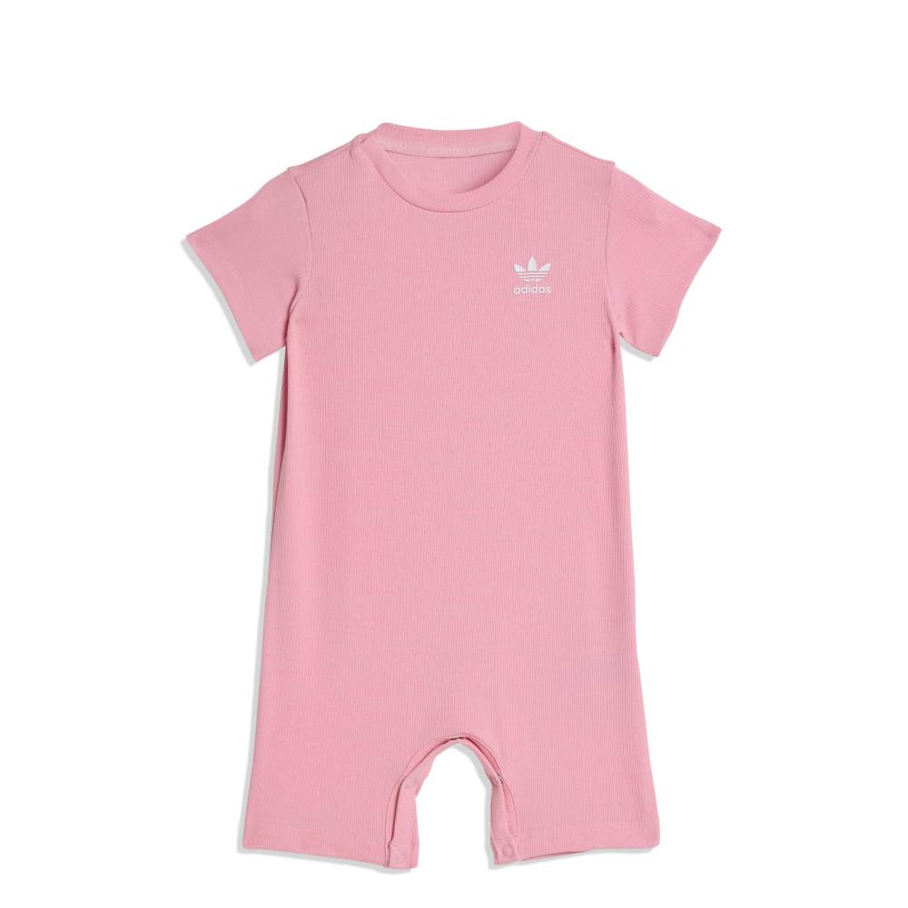 adidas Infants Rib Onesie - Light Pink