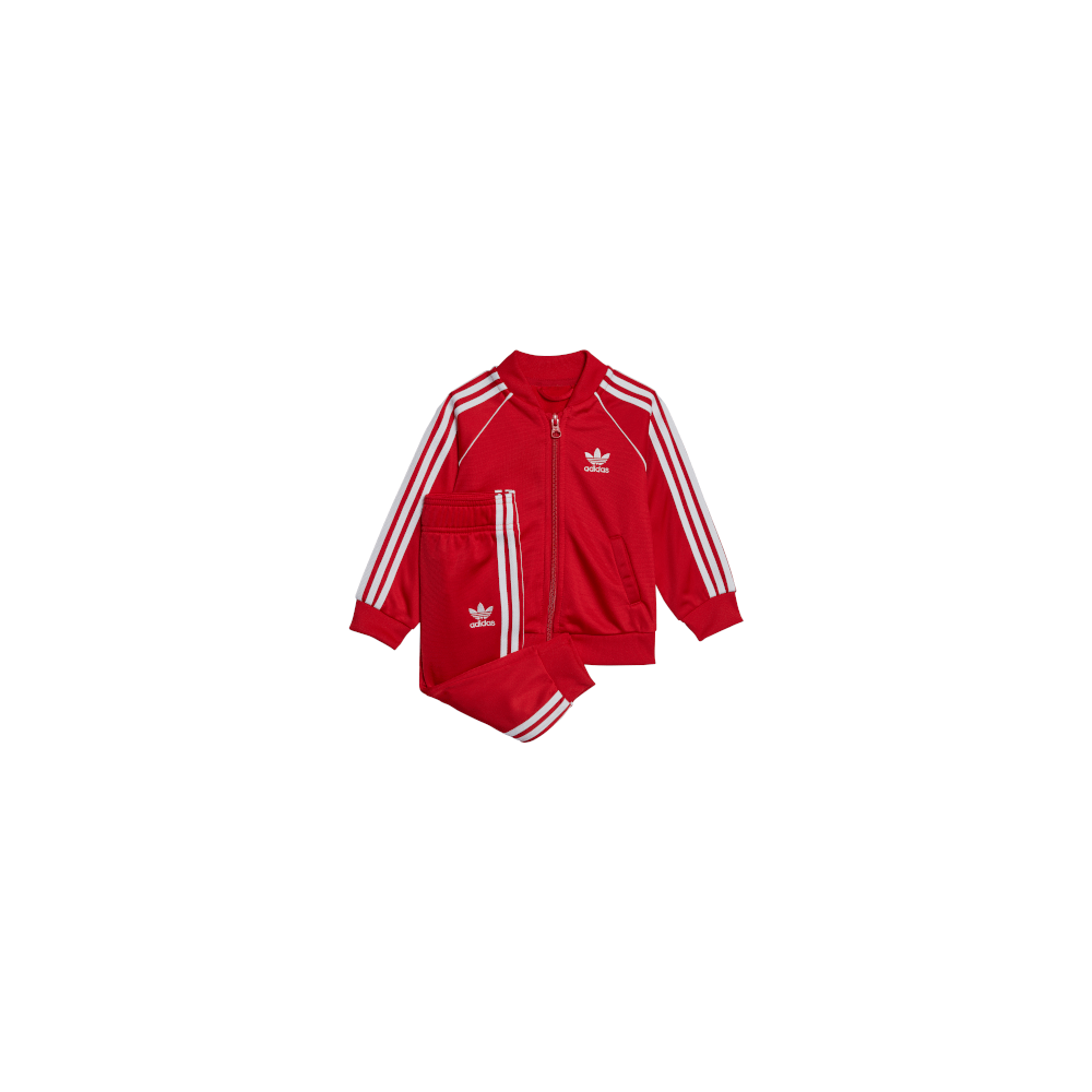 adidas Infants Superstar Tracksuit - Better Scarlet