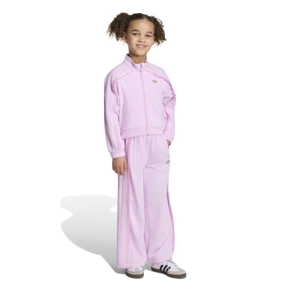 Adidas Kids Firebird Loose Tracksuit - Orchid Fusion