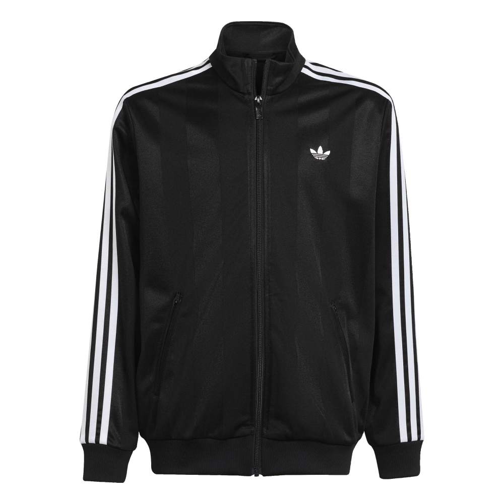 adidas Kids Loose Jacquard Track Top - Black