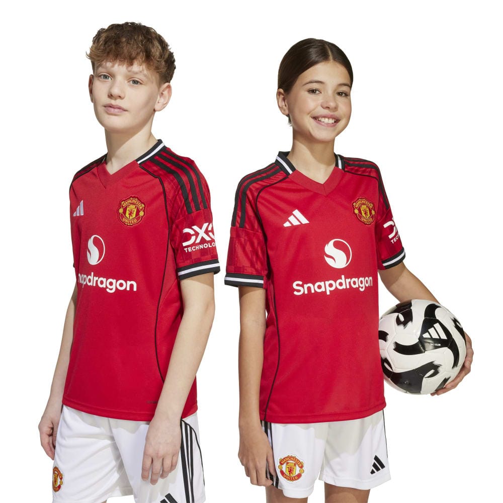 adidas Kids Manchester United 25/26 Home Jersey