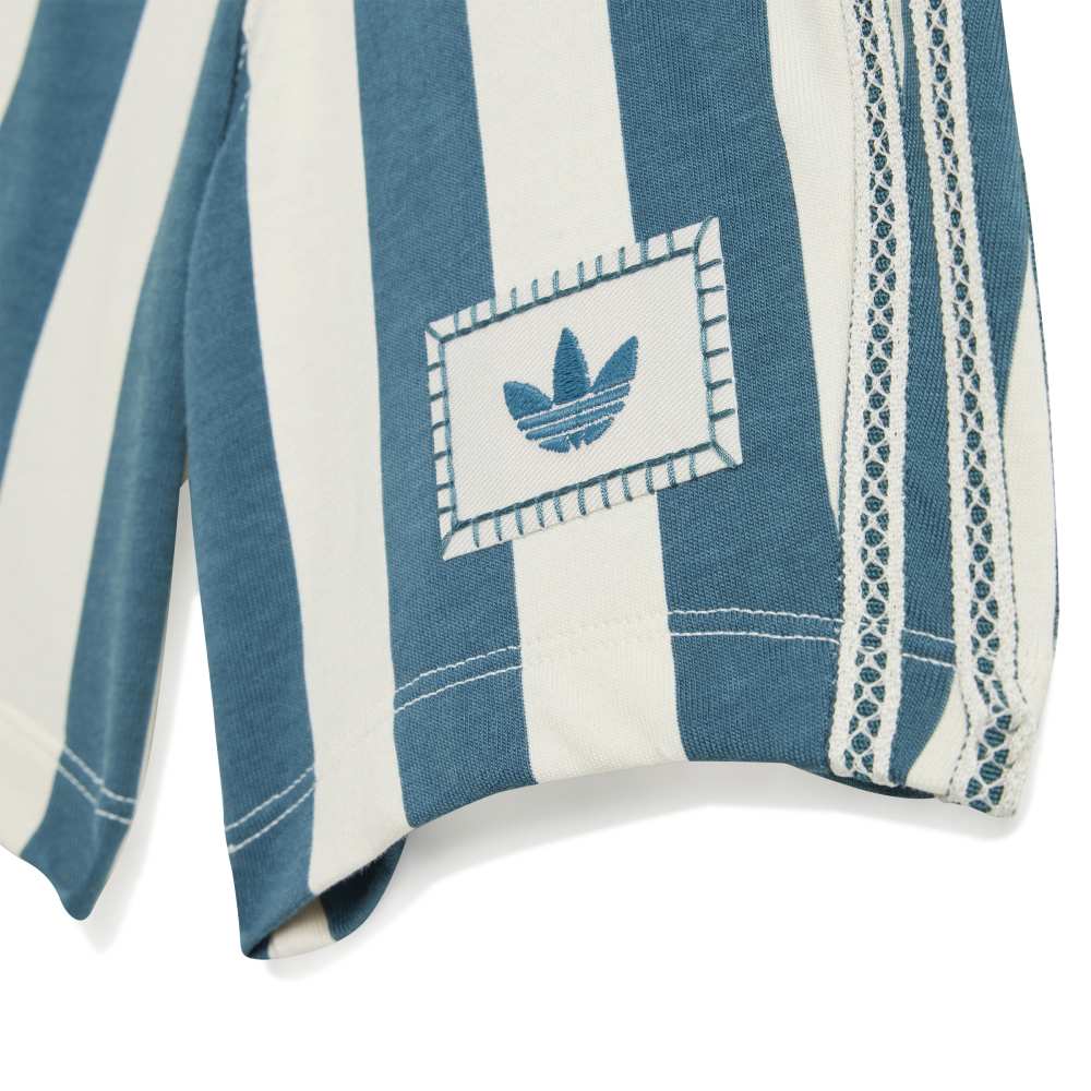 adidas Originals Summer Glow Tee and Short Set - Green / White