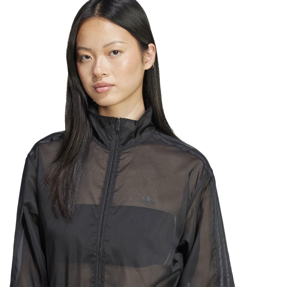 adidas Adicolor Sheer Track Top - Black
