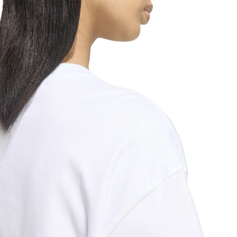 Adidas Women's Essentials Boyfriend Tee - White