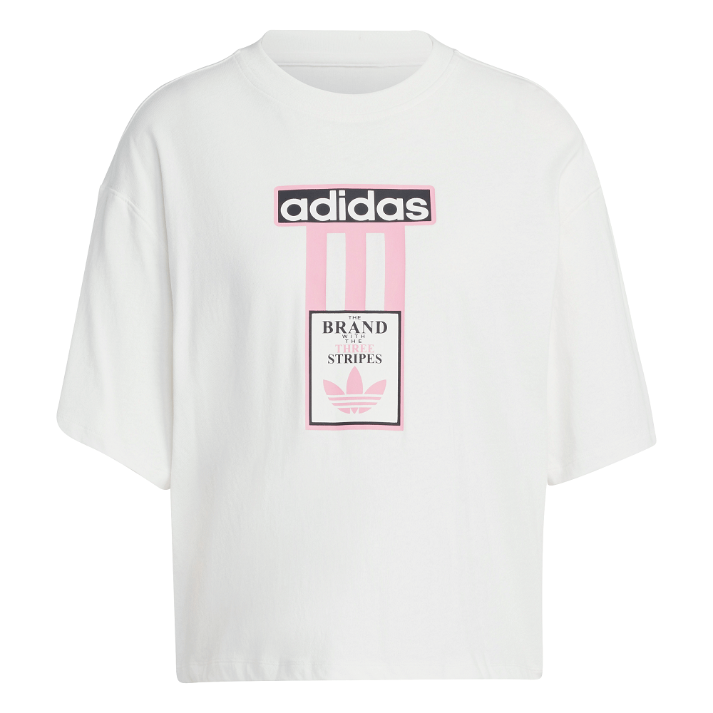 adidas Womens Adibreak Tee - Cloud White