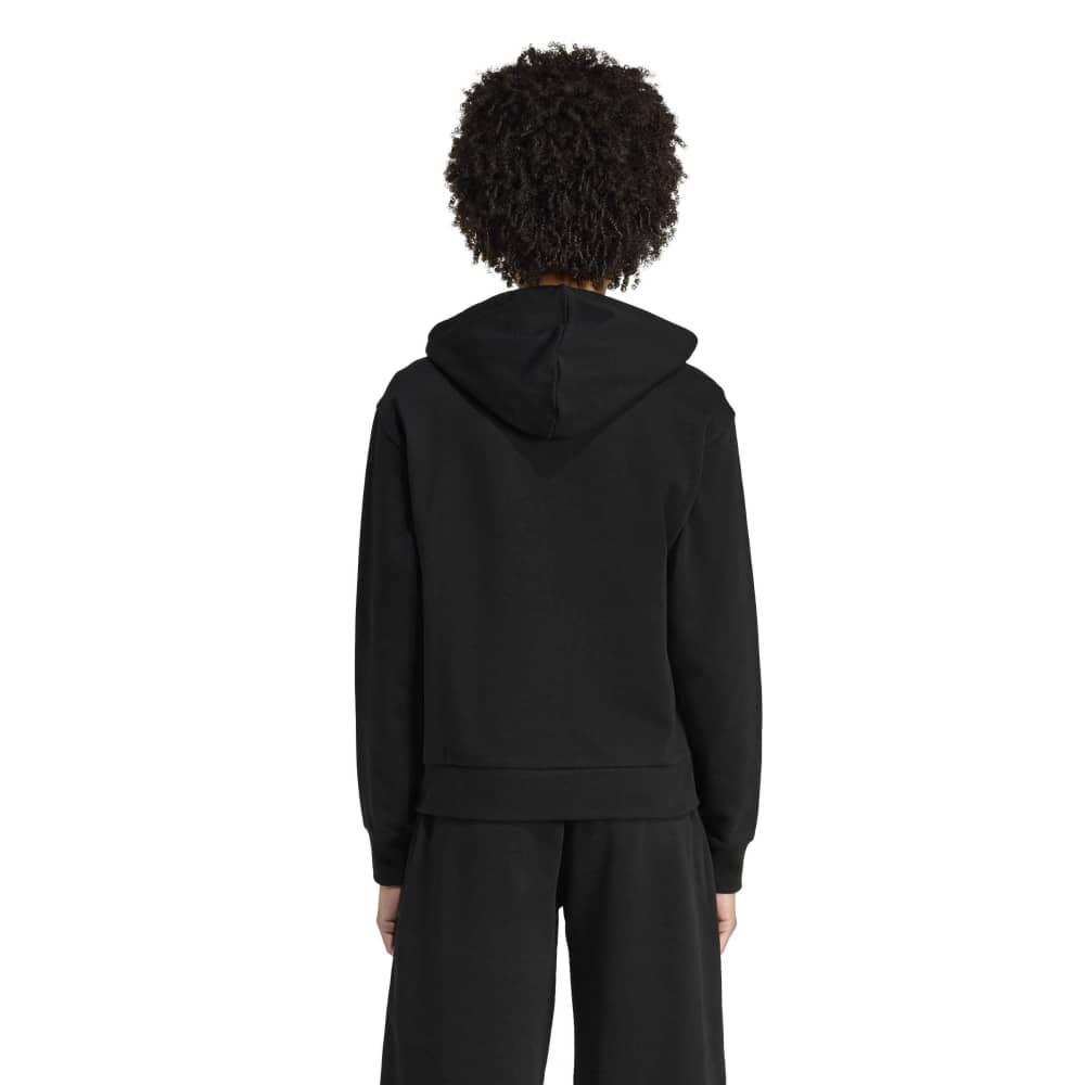 adidas Womens Essentials French Terry Hoodie - Black