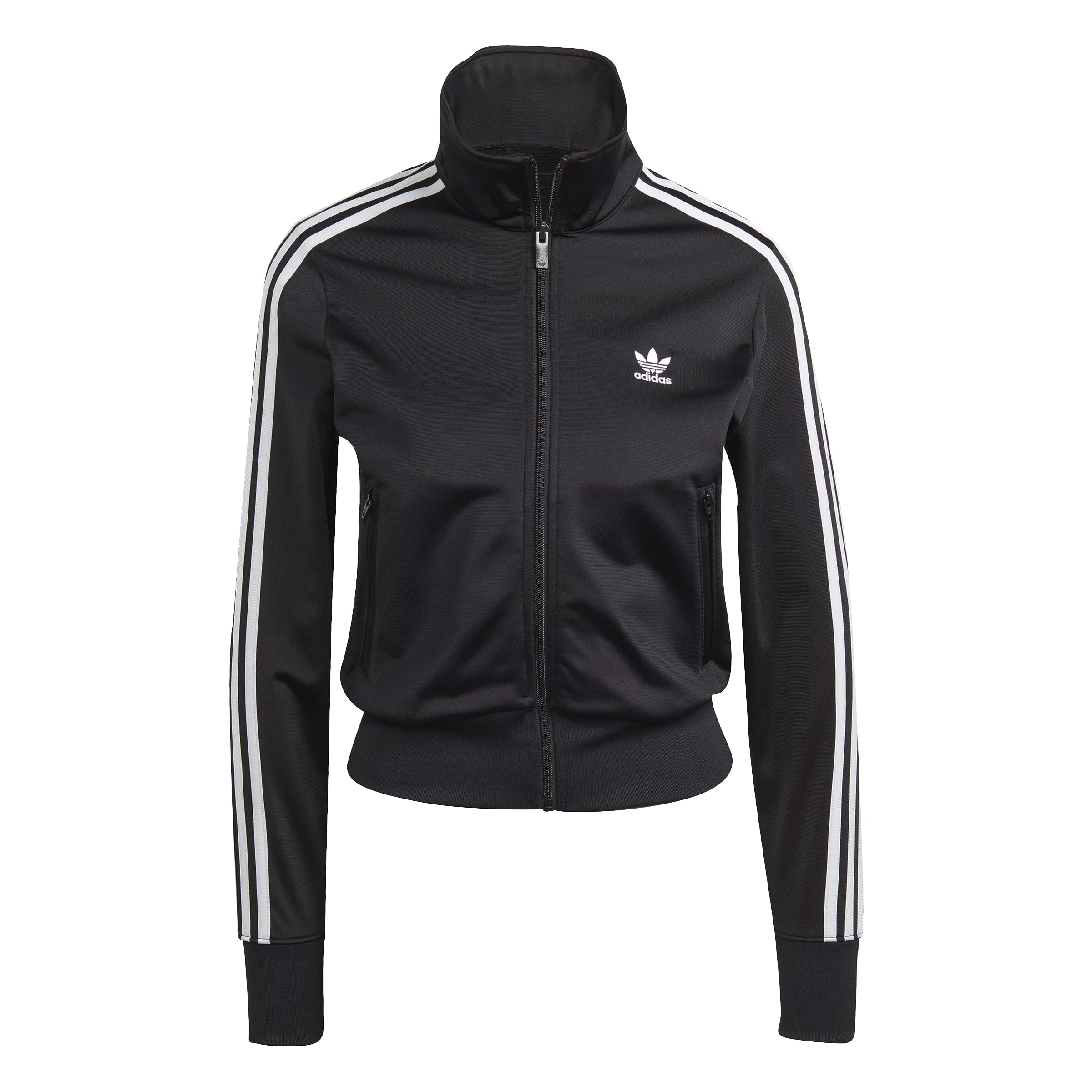 Adidas Womens Firebird Track Top - Black / White