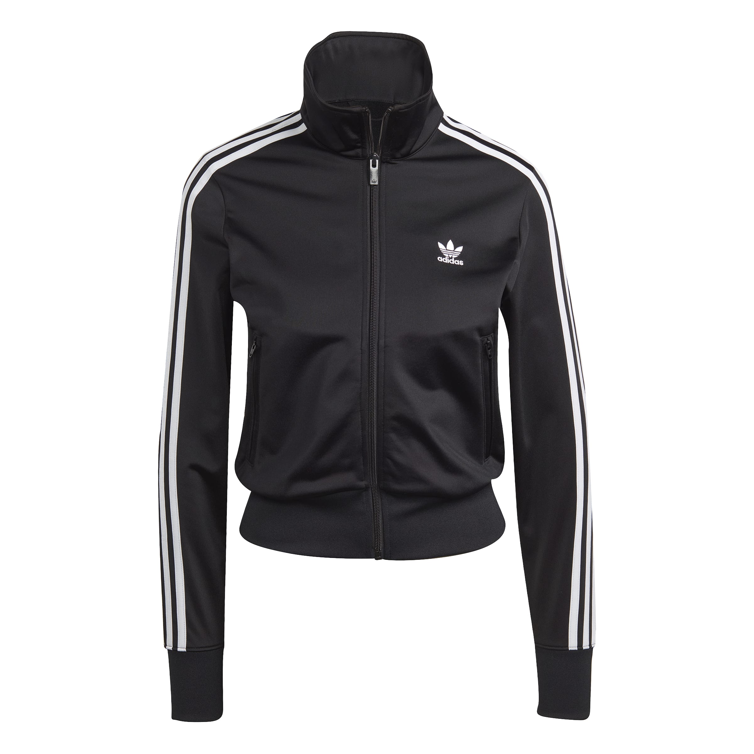 Adidas Womens Firebird Track Top - Black / White