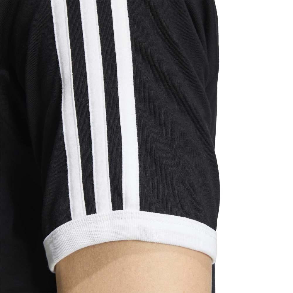 Adidas 3-Stripes Slim Ringer T-Shirt - Black