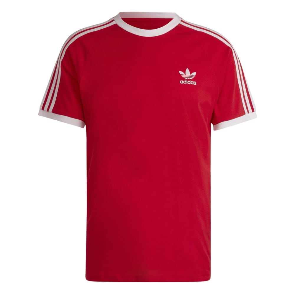 adidas 3-Stripes Tee - Better Scarlet