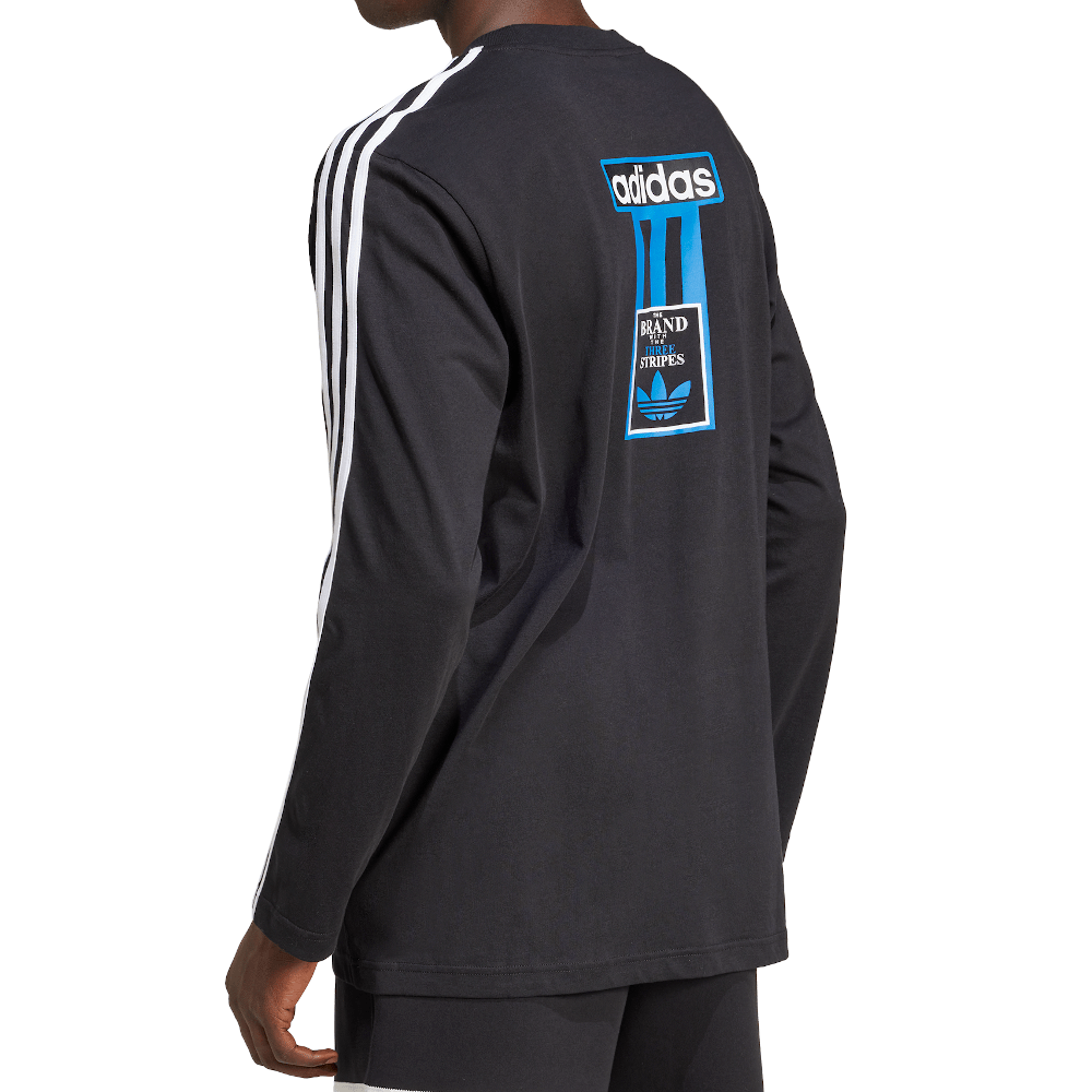 adidas Adibreak Long Sleeve Tee - Black