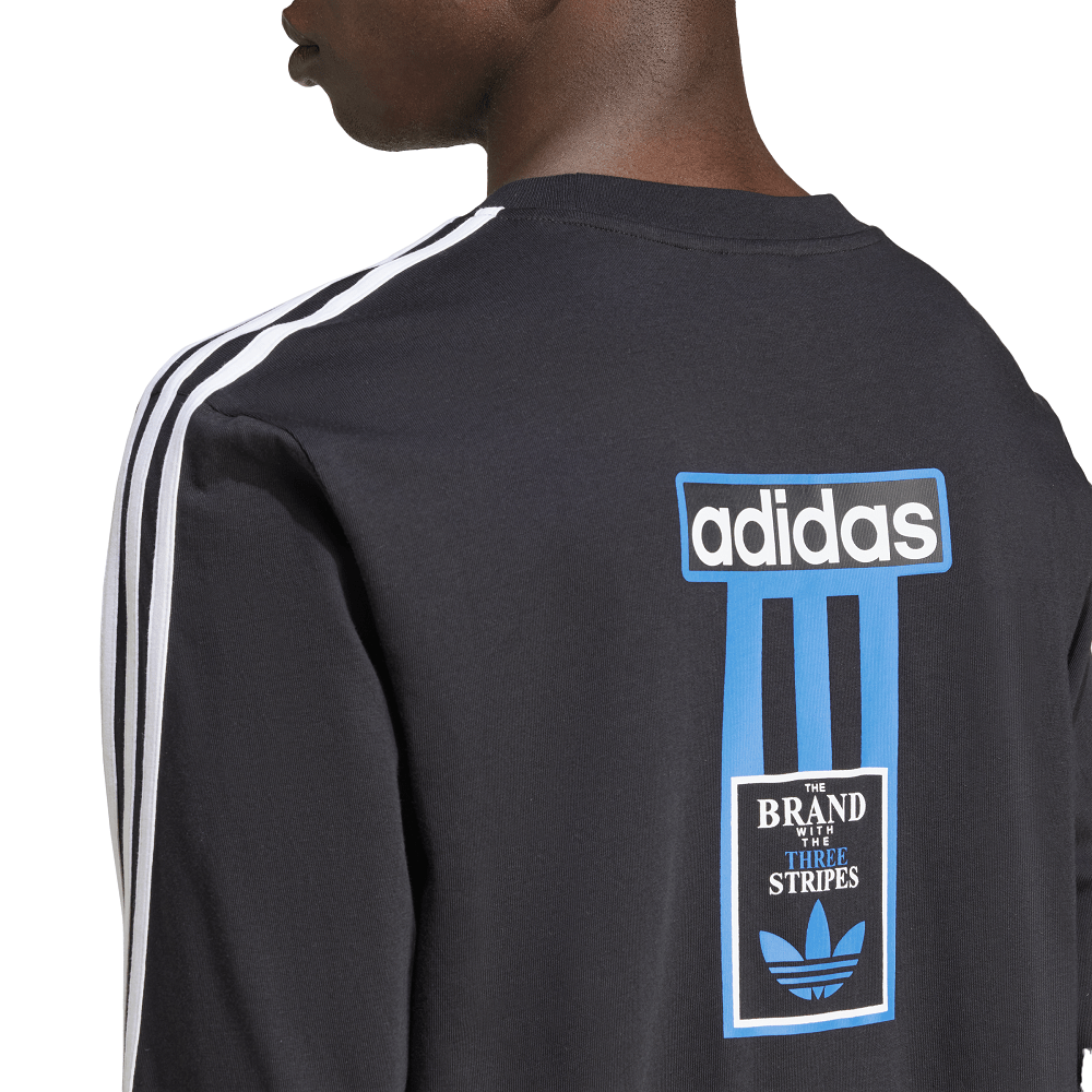 adidas Adibreak Long Sleeve Tee - Black
