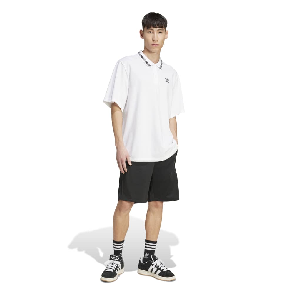 adidas Adicolor Loose Polo - White