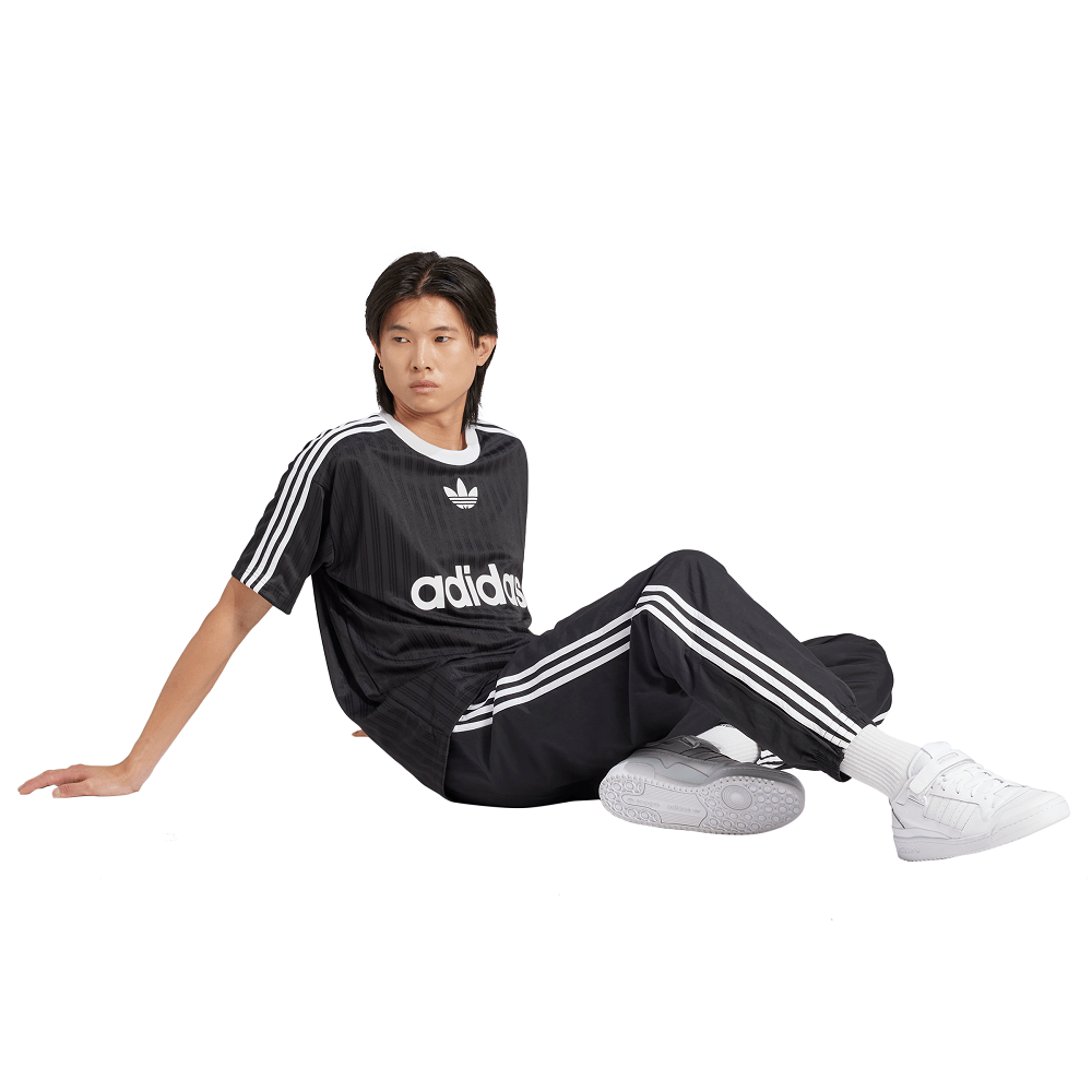 adidas Adicolor Poly Tee - Black / White