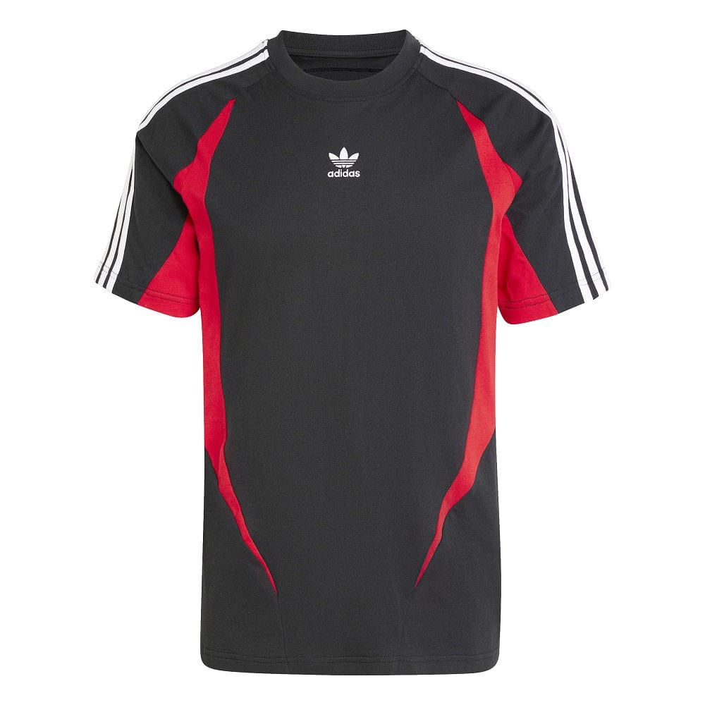 adidas Archive Tee - Black / Better Scarlet