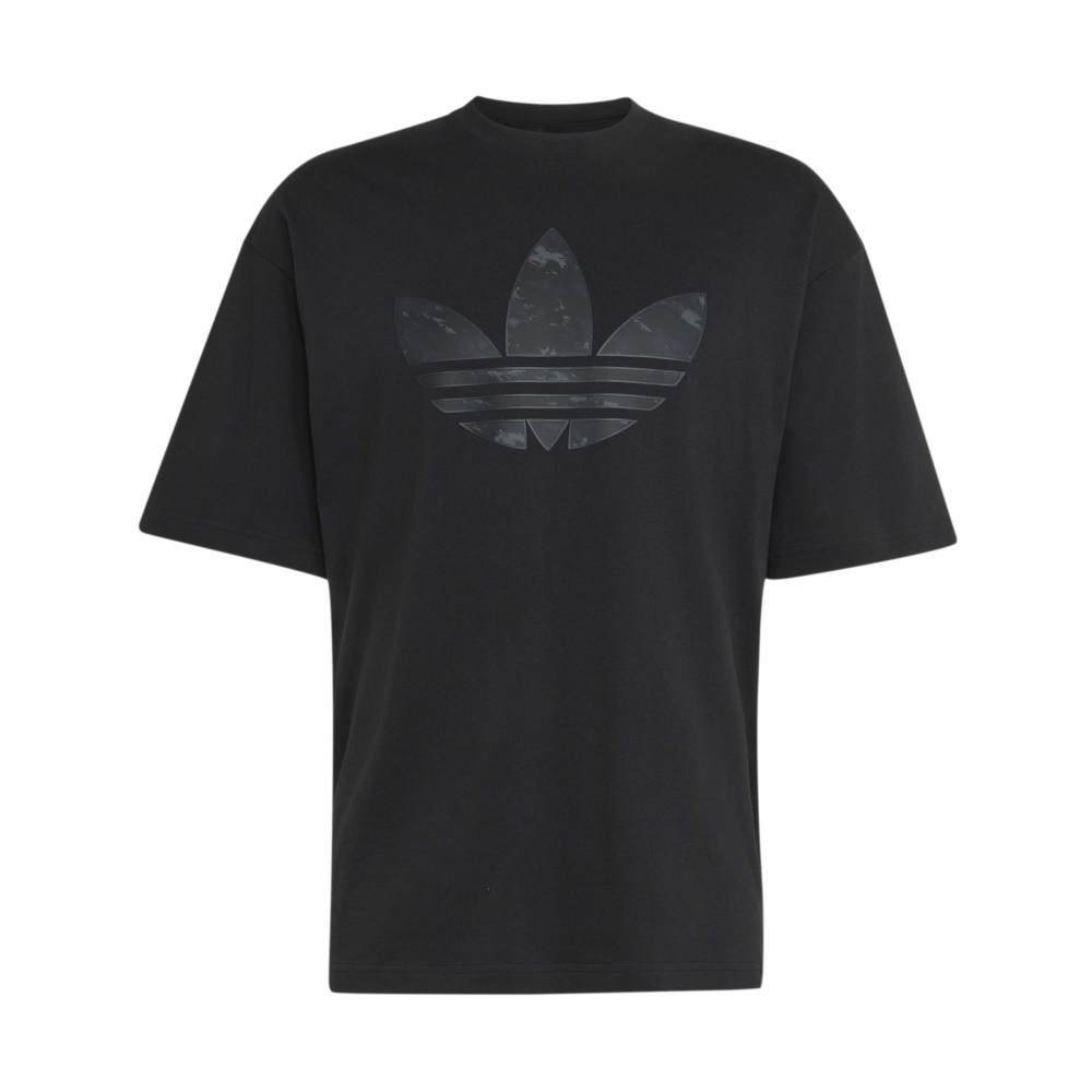 Adidas Camo 2 Infill Trefoil Tee - Black