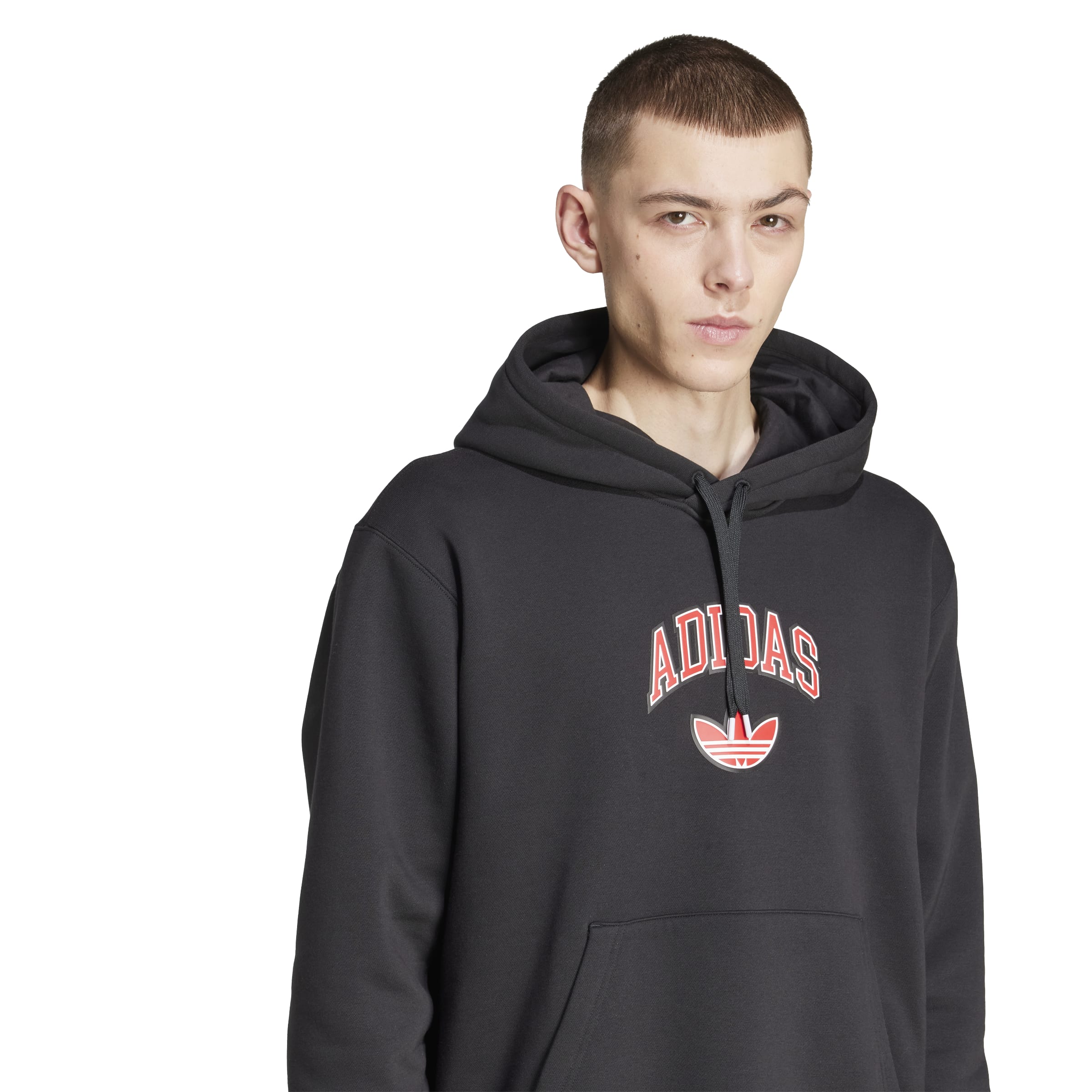 adidas EXT Q12 Varsity Hoodie - Black