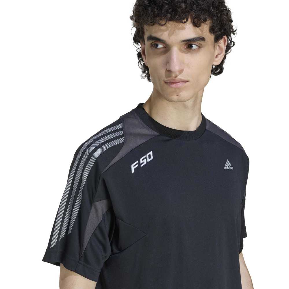 adidas F50 Tee Short Sleeve - Black