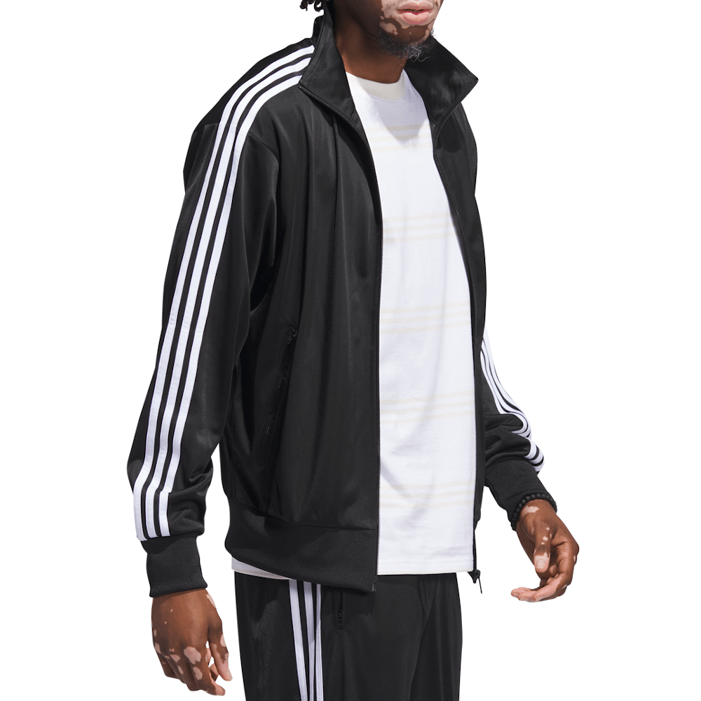 adidas Firebird Track Top - Black / White