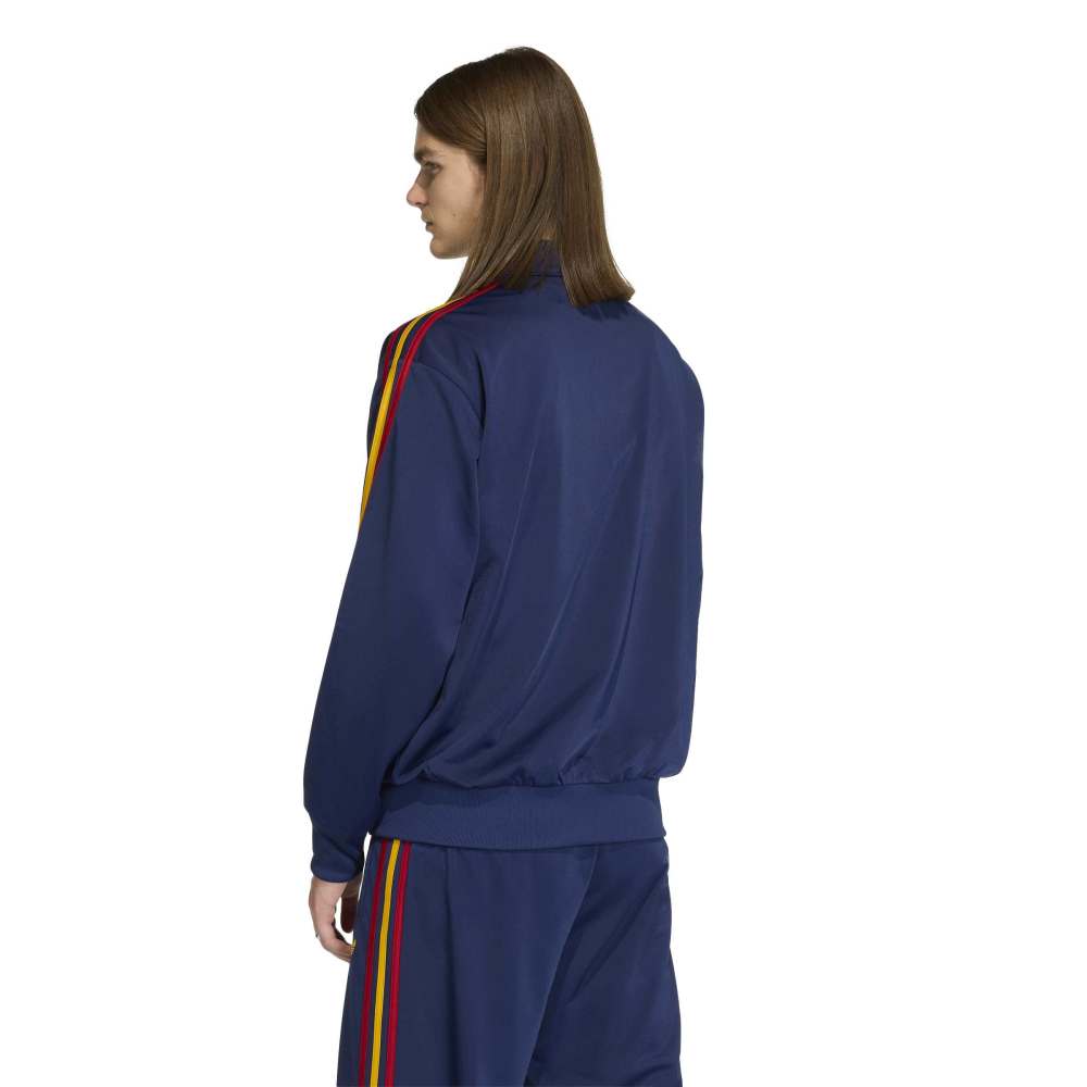 adidas Firebird Track Top - Dark Blue / Crew Yellow / Team Power Red 2
