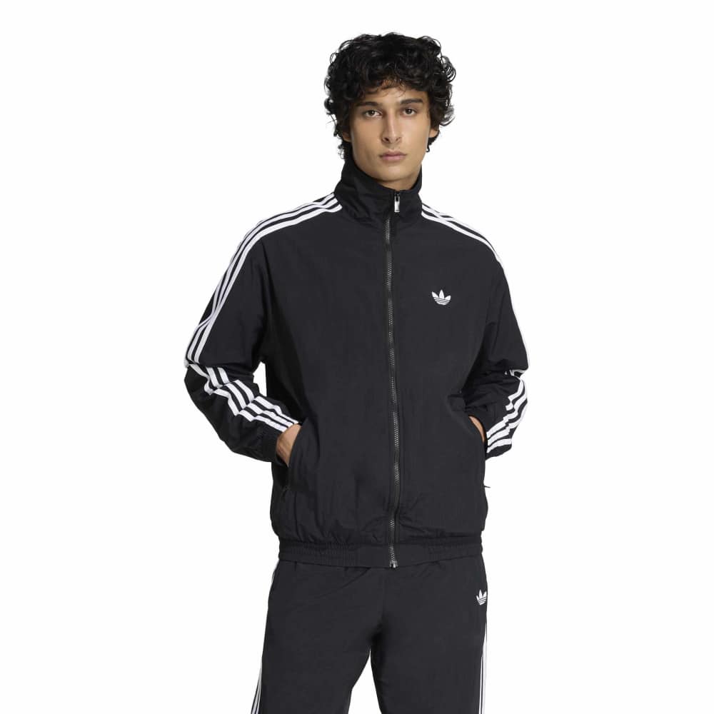 adidas Firebird Woven Track Top - Black