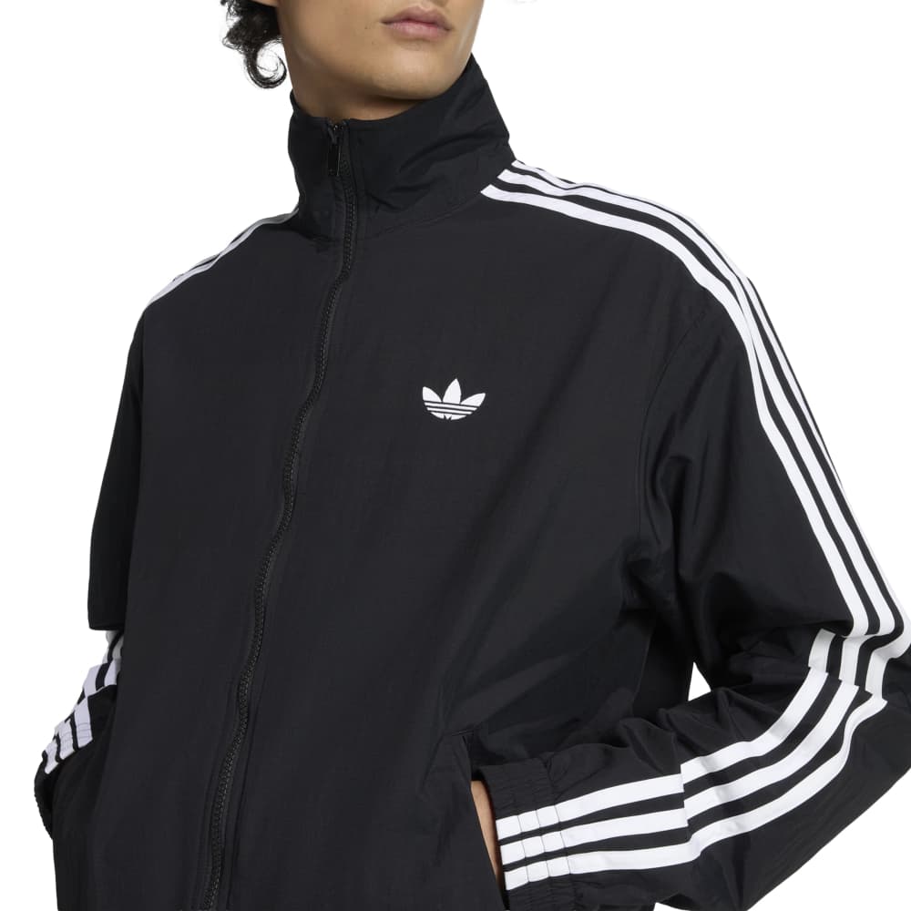adidas Firebird Woven Track Top - Black