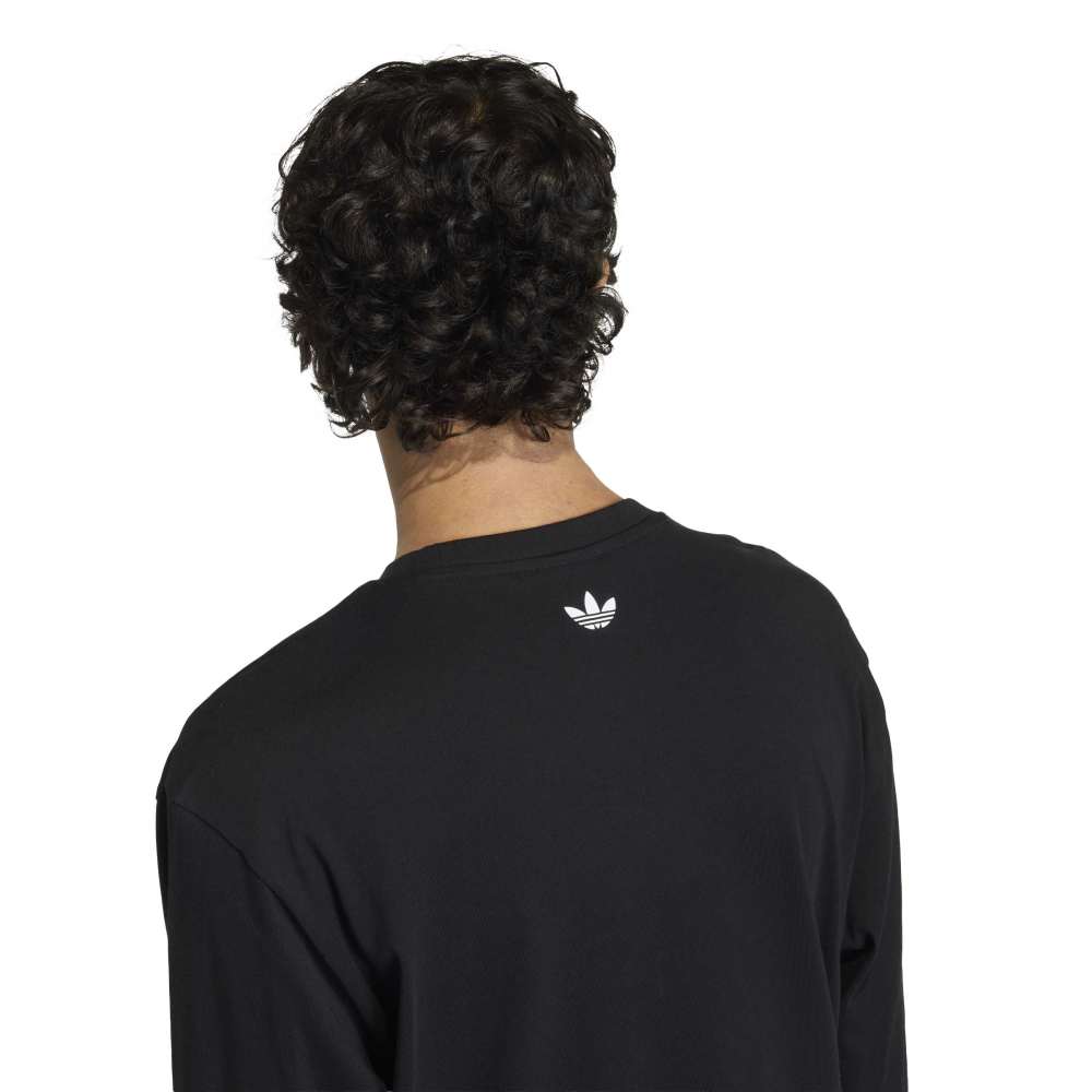 adidas GFX Long Sleeve Tee - Black