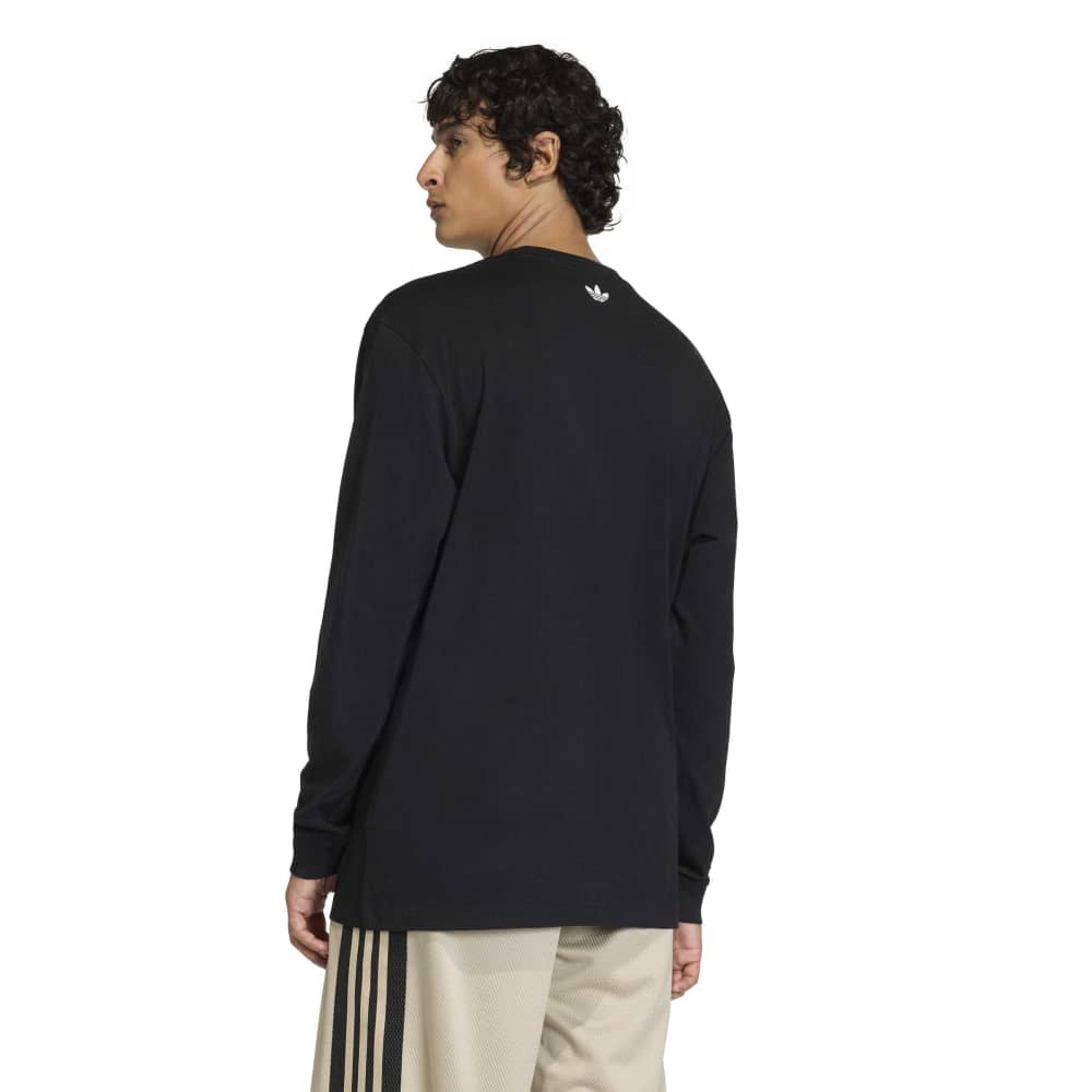 adidas GFX Long Sleeve Tee - Black