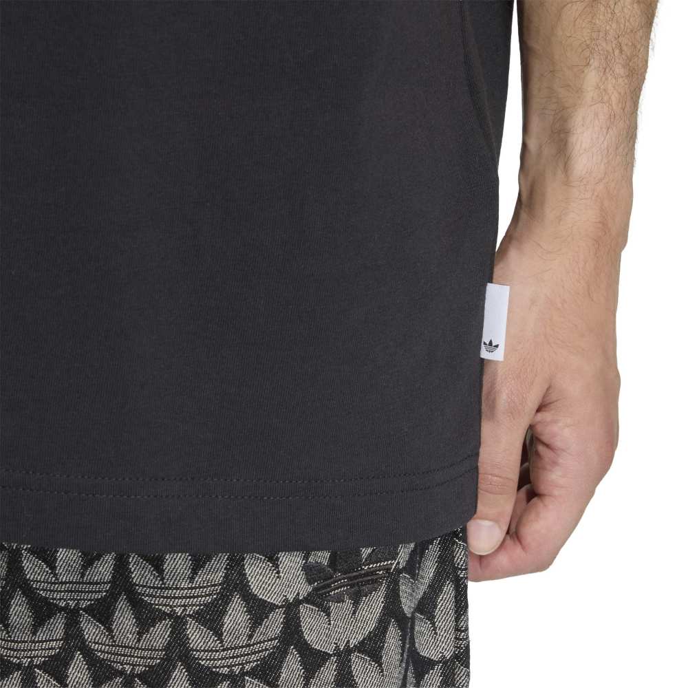 adidas GFX Trefoil Tee - Black