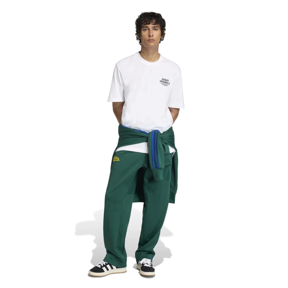 Adidas GFX Varsity Tee - White