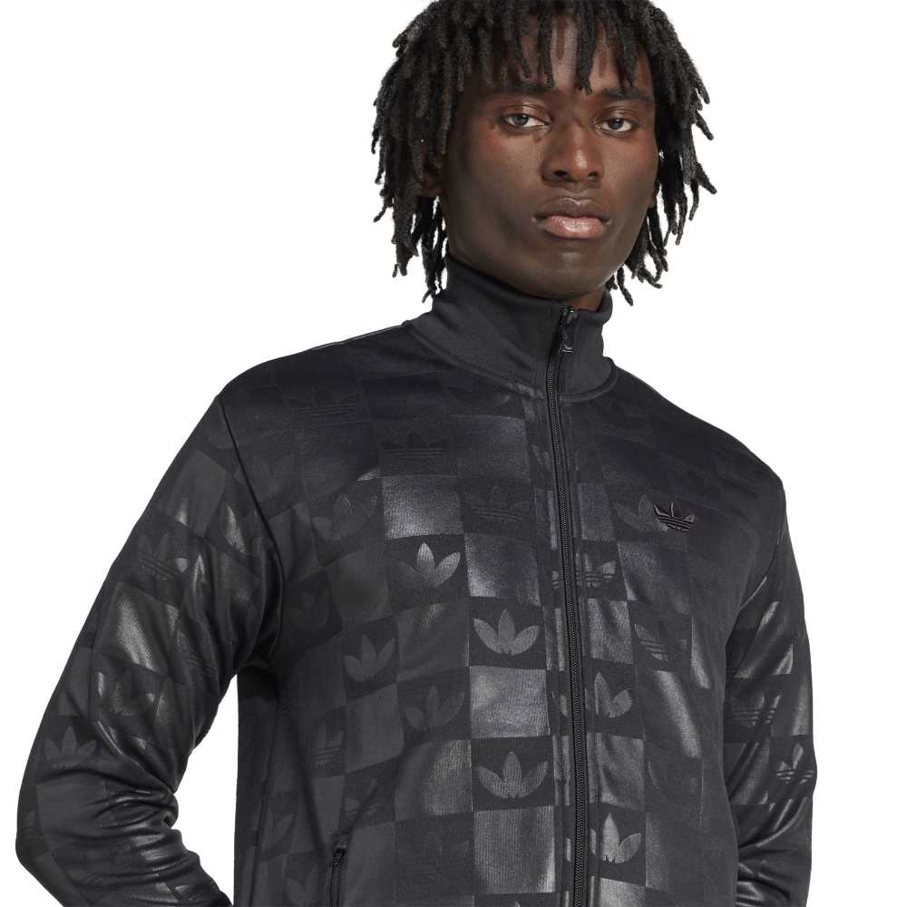 adidas Monogram All Over Print Track Top - Black