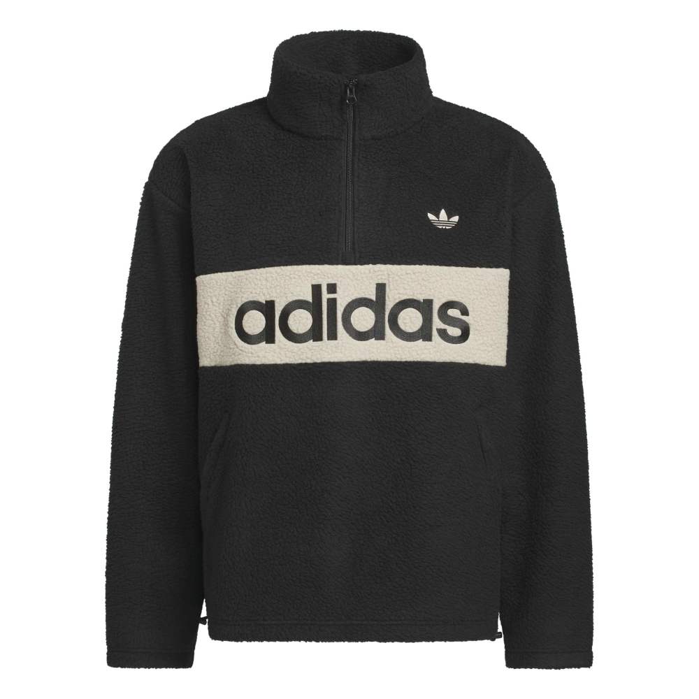 Adidas Originals Polar Fleece Pullover - Black