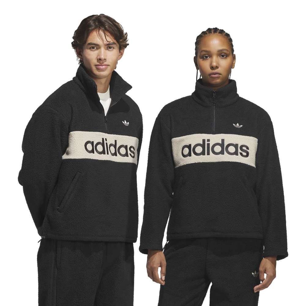 Adidas Originals Polar Fleece Pullover - Black