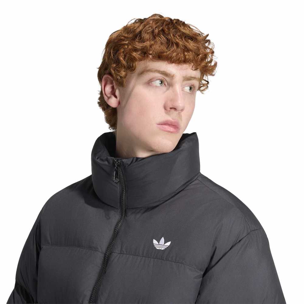 adidas Stand Collar Regen Jacket - Black
