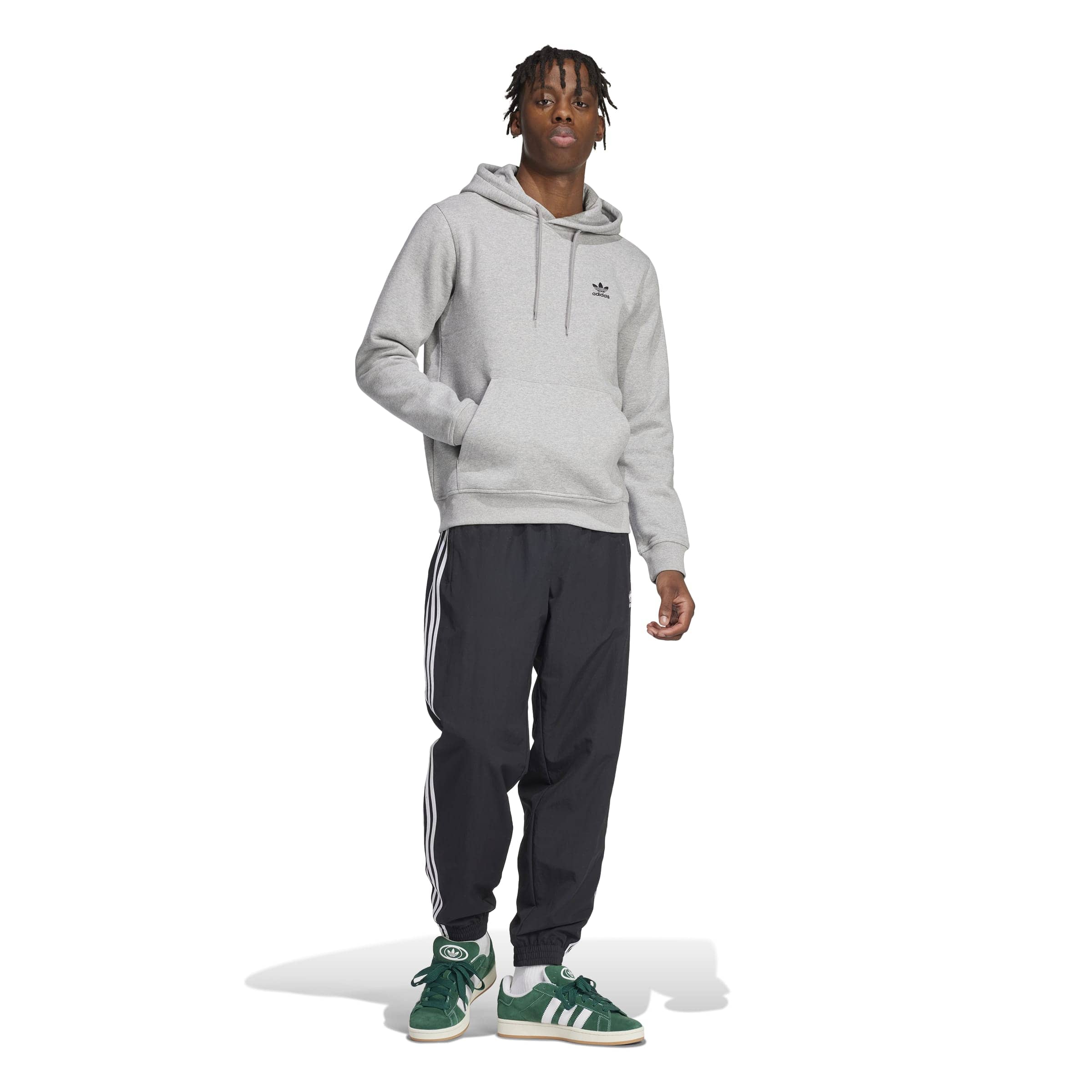 Adidas Trefoil Essentials Hoodie - Grey